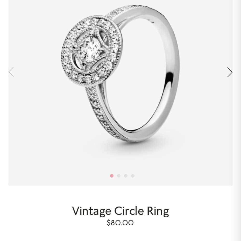 Vintage allure circle ring size 56 or 7.5